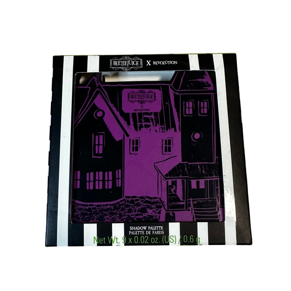 Revolution Beauty Beetlejuice x Revolution Eyeshadow Palette NEW
